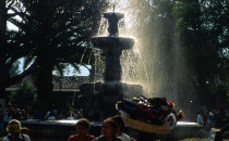 Brunnen in Antigua, Guatemala