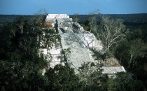 Pyramide in Calakmul