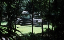 Tempel in Ceibal, Guatemala