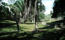Ballspielplatz von Kohunlich, Mexiko