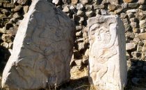stelae "Los Danzantes", Monte Albán - Oaxaca, Mexico