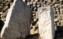Stelen "Los Danzantes", Monte Albán - Oaxaca, Mexiko