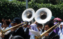 Ostern-Antigua-Posaunen, Guatemala