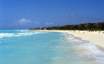 Strand von Playa del Carmén im Jahr 1988