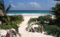 Strand in Tulúm
