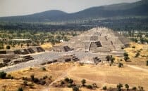 Mondpyramide in Teotihuacán