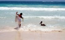 am Strand in Tulúm, © Bertram Roth