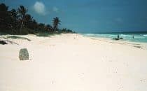 Strand in Tulúm