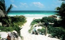 Strand in Tulúm