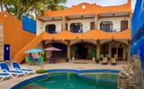 Posada Luna Sol Pool, La Paz, Baja California Sur, Mexico