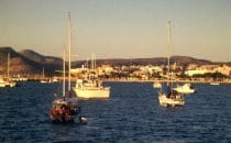 Der Hafen von La Paz, Mexiko