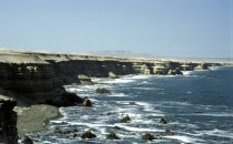 the coast near Antofagsta to the south
