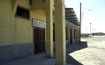 library of the abandoned mine of Chacabuco