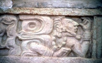 Fries Detail - Museum von Copán, Honduras