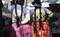 La Paz Frauen, Bolivien