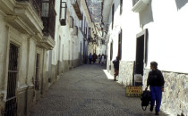 La-Paz-calle-Jaen, Bolivien