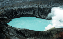 Kraterlagune des Vulkan Poás bis September 2019, Costa Rica