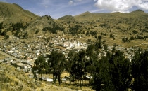 Copacabana Panorama, Bolivien
