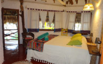Posada Mawimbi Bungalow interior, Mexico