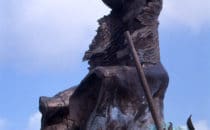 Guerrero Denkmal in Chetumal, Mexiko