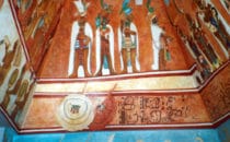 Fresco im Maya Museum von Chetumal, Mexiko