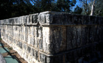 Tzompantli (Totenkopf Fries), Chichén Itzá, Mexiko