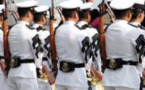 Parade in Veracruz, Mexiko