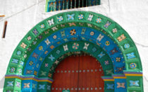 Church in San Juan Chamula, bei San Cristóbal de las Casas, Mexiko