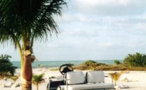 Hauptverkehrsmittel auf der Isla Holbox, Yucatán, Mexiko