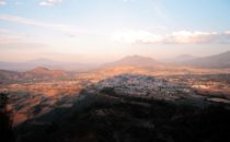 Blick vom Mirador El Estribo, Pátzcuaro, Mexiko