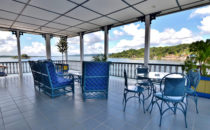 Casazul - terrace, Flores, Guatemala