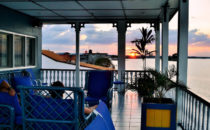 Casazul - terrace, Flores, Guatemala