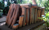 tomb, Parque Museo La Venta, Villahermosa, Mexico