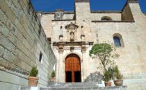 Kirchenportal in Oaxaca, Mexiko