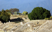 Monte Albán - Blick, Mexiko