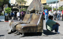 Skulpturen von Alejandro Colunga, Guadalajara, Mexiko