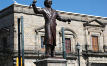 Statue von Hidalgo, Guadalajara, Mexiko