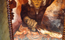 Mural Orozco im Palacio de Gobiernol, Guadalajara, Mexiko