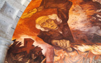 Mural Orozco im Palacio de Gobiernol, Guadalajara, Mexiko
