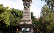 La Corregidora Denkmal, Querétaro, Mexiko