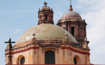 Kuppel der Kathedrale, Querétaro, Mexiko