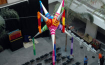 Piñata in the Museo de Arte Popular, Mexico City