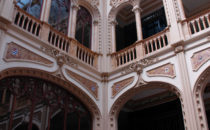 inside the Old Main Post Office, Mexico City