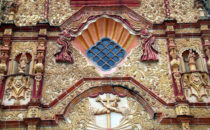 Mission Jalpan Detail, Sierra Gorda, Mexiko