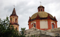 Mission Tancoyol - Kuppel, Sierra Gorda, Mexiko
