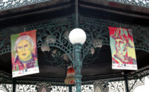 Pavillon in Tancoyol, Sierra Gorda, Mexiko