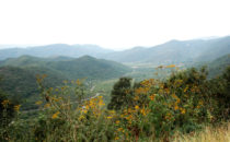 Landschaft bei Tancoyol, Sierra Gorda, Mexiko