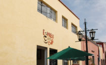 Straßencafé im Zentrum, Querétaro, Mexiko