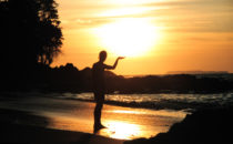 Sonnenuntergang, Drake Bay