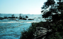 Río Iguaçu, Foz do Iguaçu, Brasilien